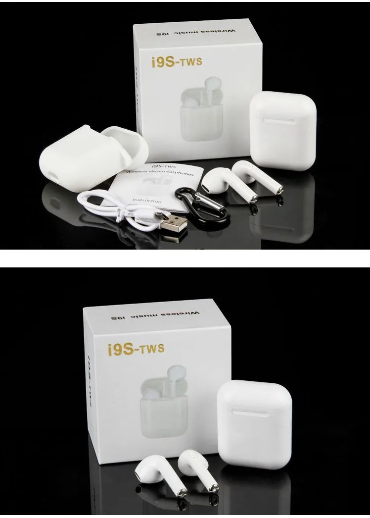 Amazon hot custom i9s mini tws earphone factory for apple iphone - ANKUX.COM