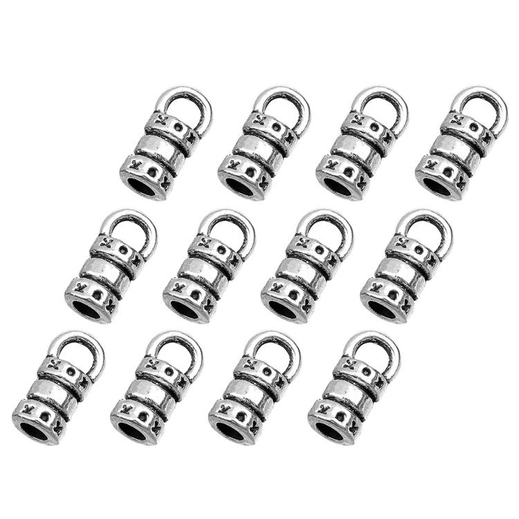 100pcs 2mm antique silver metal jewelry rope end caps for bracelet making leather cord cap
100pcs 2mm antique silver metal jewelry rope end caps for bracelet making leather cord cap