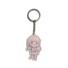Custom Anime Acrylic Keychain Clear Printed Acrylic Keyring Both Sides