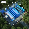PUXIN high efficiency expandable container sewage treatment tank