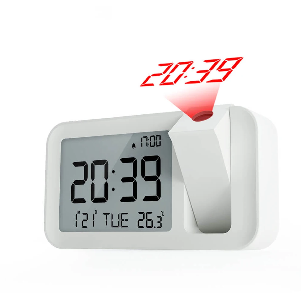 Laser Projection Digital Clock Digital Alarm Clock With Ceiling