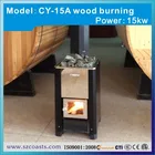 15KW sauna stainless steel intank cast iron wood burning stove for sale