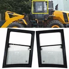 Manufacture excavator cab aluminum glass window