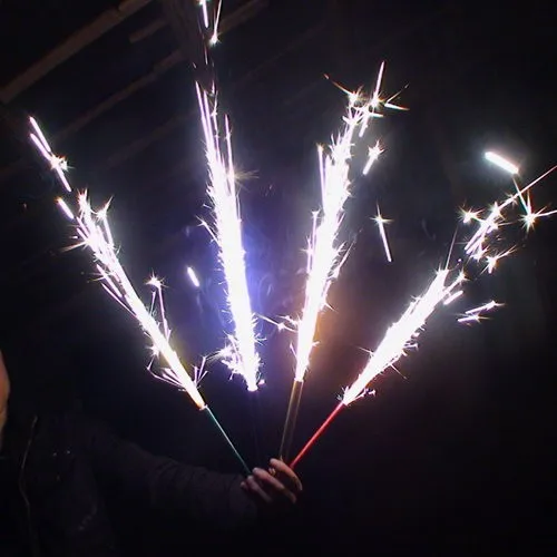 Wholesale Cold Flame Pyro 18cm Sparkler Birthday Cake Candle Fireworks