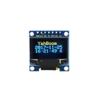 0.96 Inch OLED Display I2c IIC SPI Serial Yellow and Blue 128X64 LCD Module SSD1306 diy for STM32 UNO Font Msp430 Raspberry