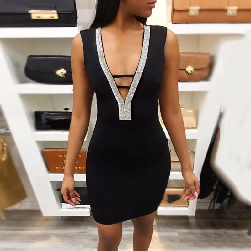 Women Bandage Bodycon Sleeveless Backless Party Cocktail Club Short Mini Dress
Women Bandage Bodycon Sleeveless Backless Party Cocktail Club Short Mini Dress