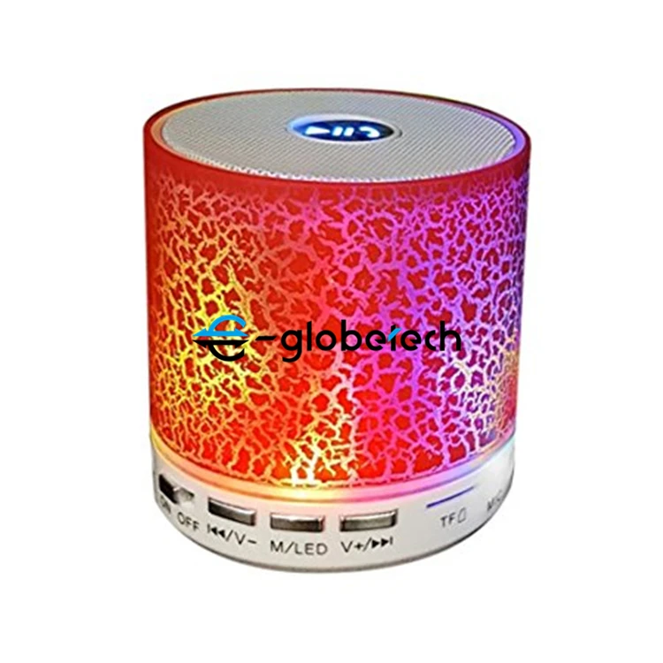2018 Factory price Portable Mini led light smart wireless Bluetooths Speakers with FM radio - ANKUX.COM