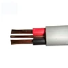 China supplier flexible electrical copper wire 3 core flat cable
