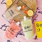 Plastic Bag Spout Pouch 100 ML Clear Plastic Retail Stand Up Liquid Juice Plastic Bag Stand Up Spout Pouch