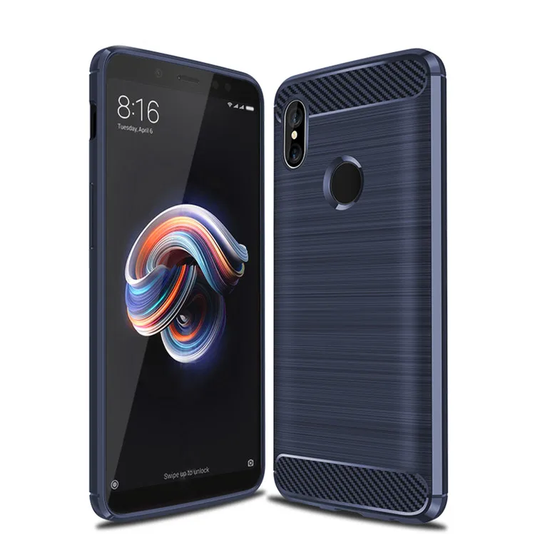 Customized design light thin TPU carbon fiber drawing beautiful durable cell phone back cover case for Xiaomi Redmi Note 5 pro
Customized design light thin TPU carbon fiber drawing beautiful durable cell phone back cover case for Xiaomi Redmi Note 5 pro