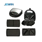 JEWIN brand detachable plates breakfast maker sandwich maker