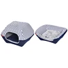 Hot selling dog cave bed pet accessories novelty folding dog bed house