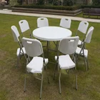 Manufacturer hotel blow molding plastic folding chair