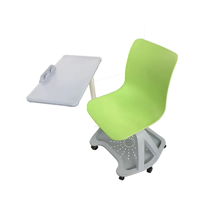 School Office Conference Use Wholesales Student Study Adult Chair With Writing Pad