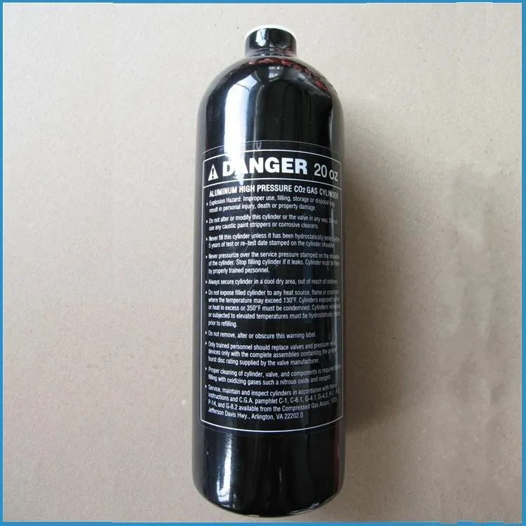 20oz Paintball Gas Cylinder,Dot Paintball Gas Cylinder,Paintball Gas