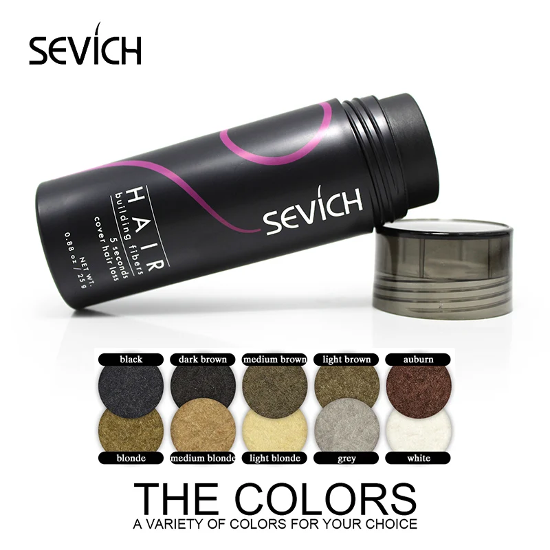 Sevich Factory Natural Powder Keratin Thickening Hair Fiber, Black/dk brown./med brown10colors
Sevich Factory Natural Powder Keratin Thickening Hair Fiber, Black/dk brown./med brown10colors