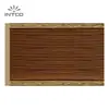 INTCO Wholesale Quick Install Home Decor Wood Texture Wall 10cm Baseboard Waterproof Trim