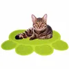 SGS tested and certified safe Non-toxic PVC Paw shape cat litter mat