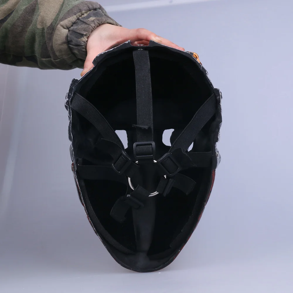 Cos Hot Game Dishonored Helmet Wearable Masks Cosplay Corvo Attano Mask Hard Resin Halloween Party (4)