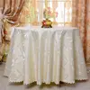 Factory Wholesale Wedding Banquet Damask White Table Cloth