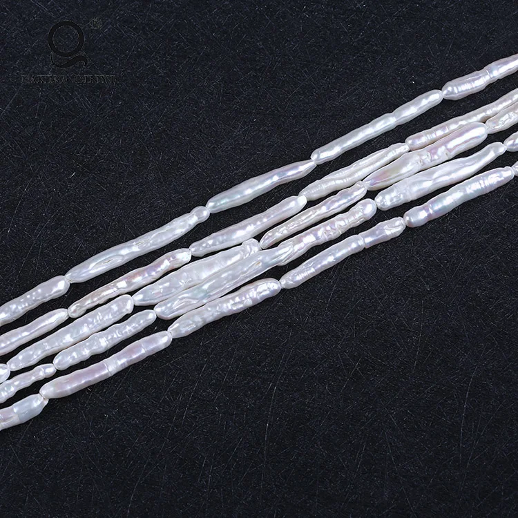 AAA Natural White Straight-Drilled Irregular Biwa Fresh Water Pearl Stand For Jewelry Making
AAA Natural White Straight-Drilled Irregular Biwa Fresh Water Pearl Stand For Jewelry Making