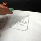 Wholesale Eco-friendly Custom Printed Tagless Film Logo Garment Heat Transferable Labels for T shirts