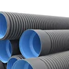 HDPE plastic corrugated pipe hdpe duct pipe underground drainage pipes made in China