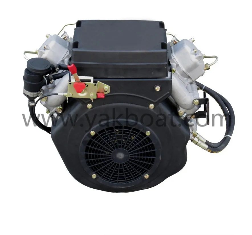 Дешевые 22HP с воздушным охлаждением 2-цилиндр V тип 4-тактный дизельный двигатель для микро-почвообрабатывающие
