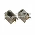 Spacing Pin Spacing 1.27mm 1.02mm 3mm 2.54mm 6P6C 6P4C 10P10C Female Rj45 Rj11 Connector