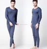 2017 New Arrival Personalized Your Own Brand Logo Design 100%Cotton Private Label Band Long Johns Heat Hot Men Thermal Underwear
