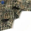Coco channel design tweed jacket for women woolen fabric in winter