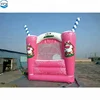 Factory PVC tarpaulin children's play area cow inflatable bounce house jumping castle for sale