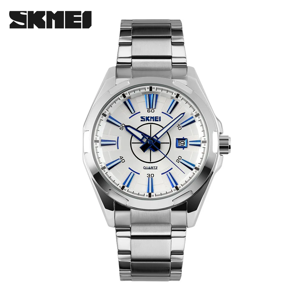SKMEI 9118 Top Brand Luxury Watch Casual Men Black Quartz Watches Stainless Steel Waterproof Wristwatches
SKMEI 9118 Top Brand Luxury Watch Casual Men Black Quartz Watches Stainless Steel Waterproof Wristwatches