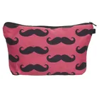 Qetesh Free Sample Canvas Cosmetic Bag With Zipper Make Up Bag