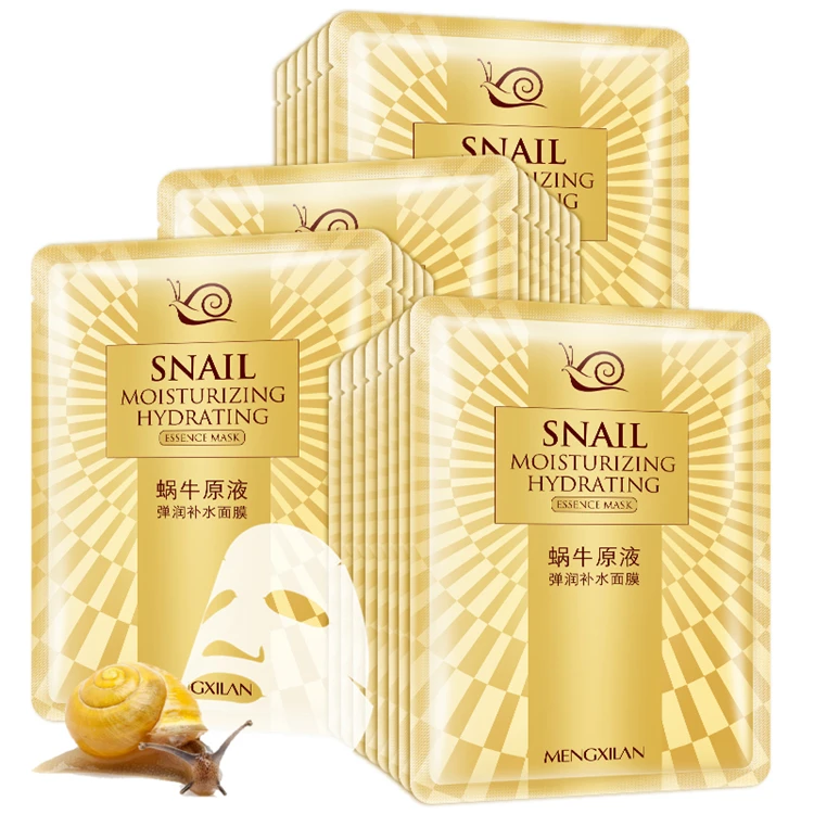 Korean Style Snail Repair Facial Mask Beauty Skin Care Silk Sheet Hydrating Face Mask
Korean Style Snail Repair Facial Mask Beauty Skin Care Silk Sheet Hydrating Face Mask