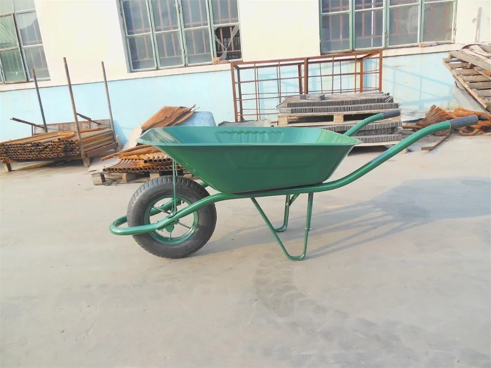 one wheel garden trolley