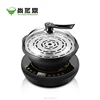 Smart instant glass seafood steamer equipment with ceramic pot