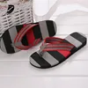 red pe rubber slippers for girls