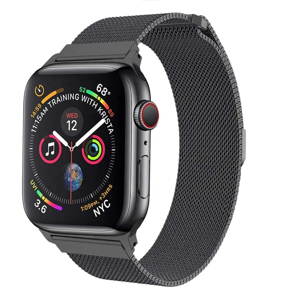 IVANHOE Bands for Apple Watch Series 5/4/3/2/1, Milanese Loop Band Stainless Steel Magnetic Replacement Sport Bands For iWatch, Multi-color optional or customized
IVANHOE Bands for Apple Watch Series 5/4/3/2/1, Milanese Loop Band Stainless Steel Magnetic Replacement Sport Bands For iWatch, Multi-color optional or customized