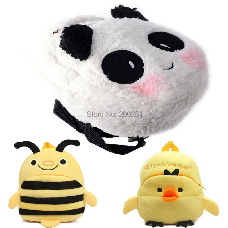 Baby Toddler Kid Child Plush Cartoon Animal Backpack Schoolbag Children School Bag Cute Kids Cartoon Animal Backpack Gift