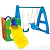 School Playground Slide Baby Plastic Slide and Swing Set
