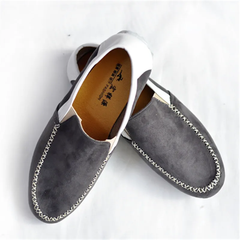Autumn/Spring/Summer Footwear 2015 Mens Casual Driving Shoes British Style Loafers Mocassin Slip-on Flats Shoes Man Size 7-11.5