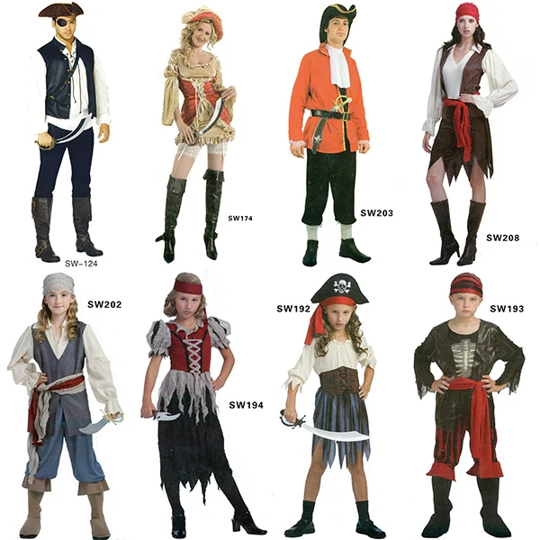 new arrival pirate costume