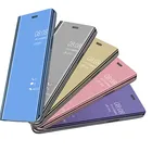 Retail Package Luxury Mirror Phone Case For iPhone XR Cover Colorful PU Leather Case For iPhone XR Electroplating Leather Case