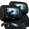 XTRONS 9" TFT Touch Screen Leather cover car headrest monitor dvd player support native 32 games