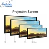 120inch amazon hot selling polyester fibre outdoor projection screen for home theater