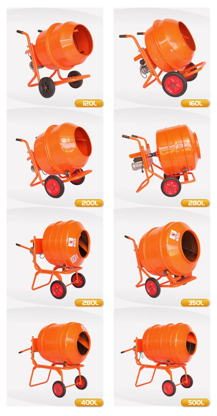 Used portable concrete mixer for sale