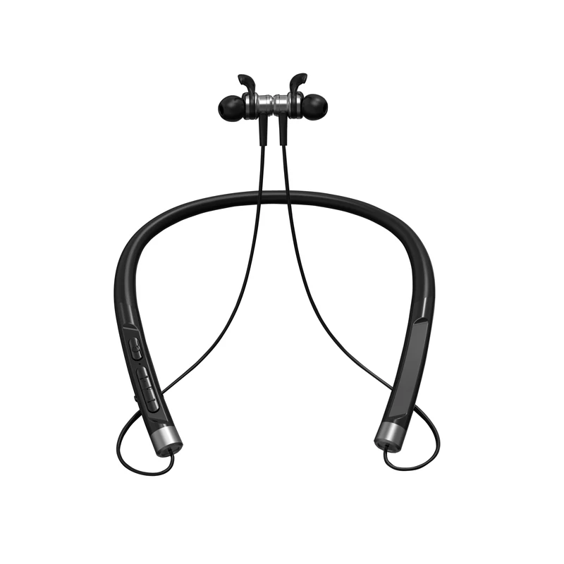 2019 New arrival Neckband design sport earphones Wearable headset wireless in-ear earphones with long working time - ANKUX Tech Co., Ltd