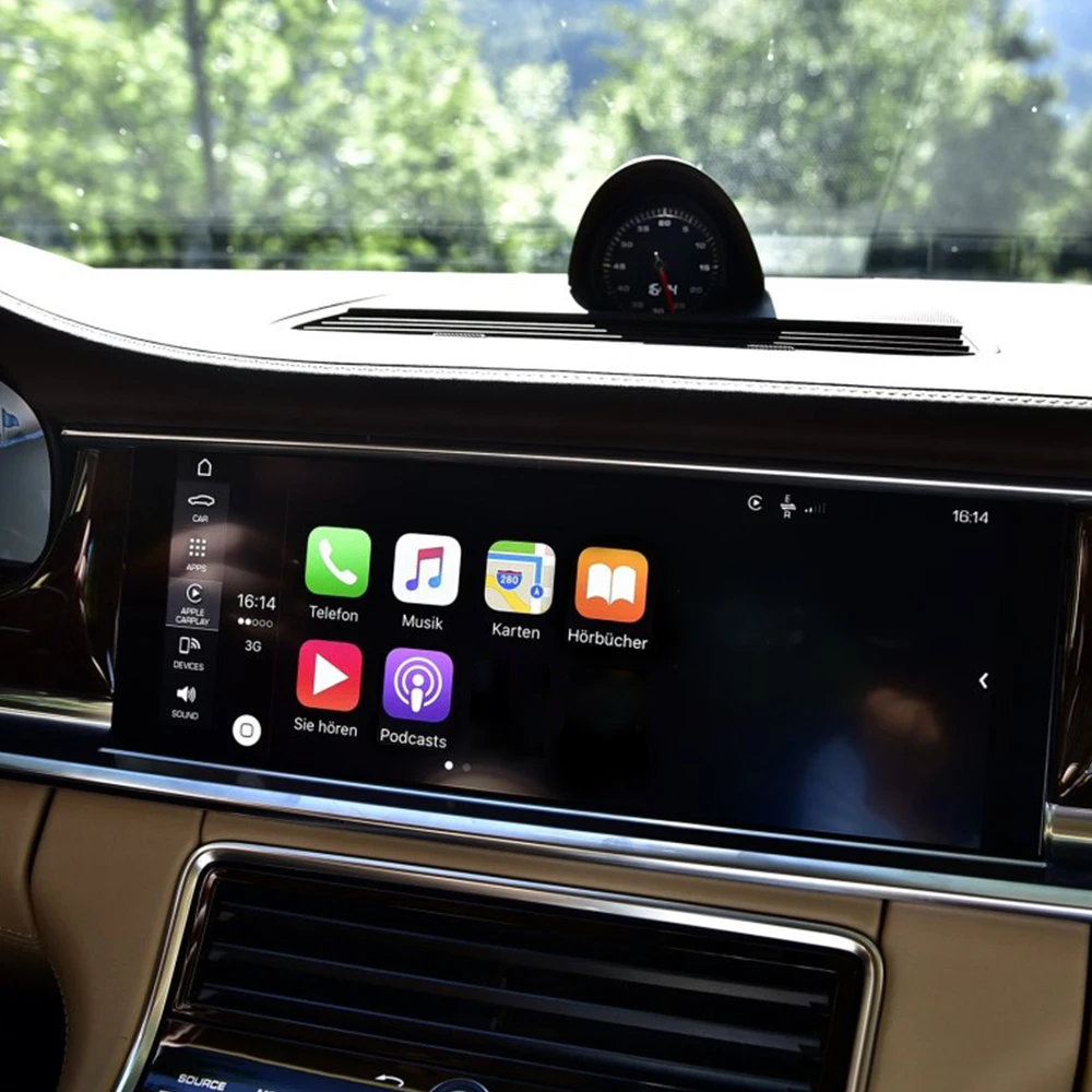 apple carplay aftermarket ios11 oem integration panamera pcm 3.