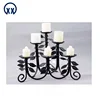 Finely processed metal decorative candle pillar holder stand manufacturer